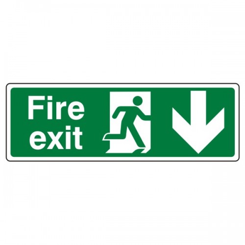 fire exit sign