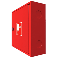 single plastic cabinetfor fire hose reels